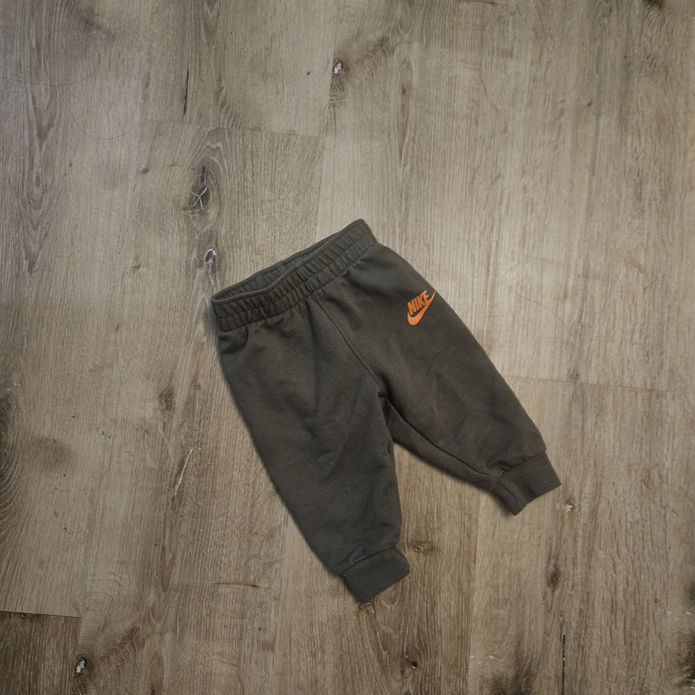 Nike‎ Kids Olive and Orange Joggers